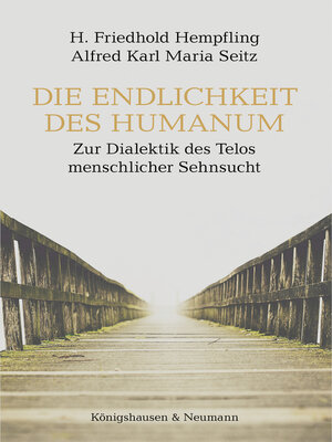 cover image of Die Endlichkeit des Humanum